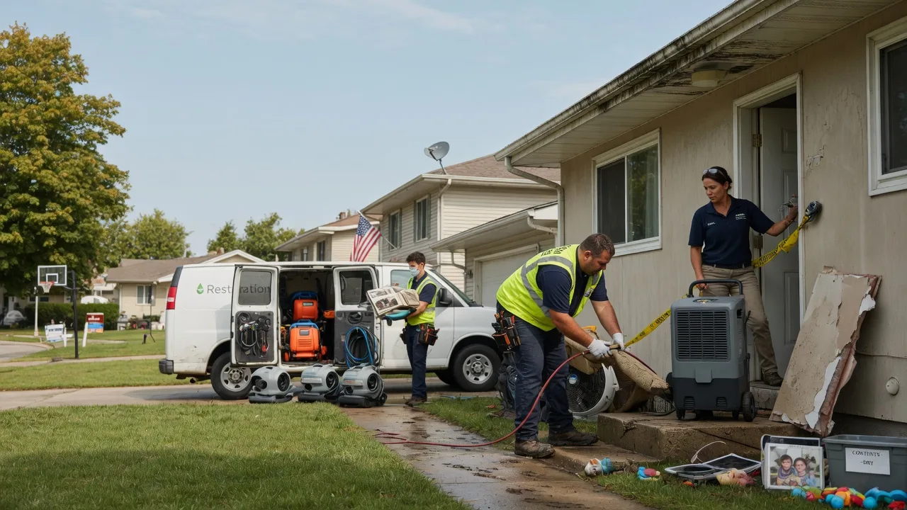 Water Damage Restoration in Schaumburg, IL near me